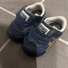 Onitsuka Tiger ベビーシューズ ネイビー/ゴールド