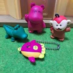 たべっ子どうぶつ ギンビス フィギュア 動物 キーホルダー お菓子 ビスケット