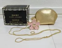 新品未使用 マークジェイコブス DAISY ネックレス型 練り香水 ピンク