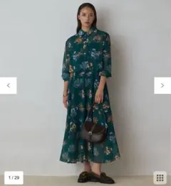 Diagram プリントセットアップ　ワンピース　36 花柄 シアーシャツのサムネイル