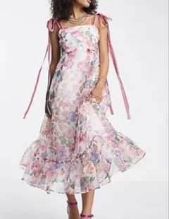 sisterjane シスタージェーン ロングワンピース 花柄ワンピース ワンピ