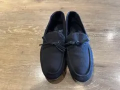 HERMES キャンバス ローファー ブラックのサムネイル