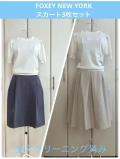 【美品♡クリーニング済】フォクシーニューヨーク スカート2枚セットのサムネイル