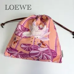 【極美品】LOEWE パウラズイビザ ドローストリング ポーチ コラボ品のサムネイル