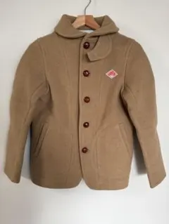 DANTON ダントン ウール ジャケット コート ピーコート ベージュ 34