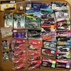 【バス釣り引退セット】BOREASワーム 36袋+シンカー6袋+おまけ付き バス釣り引退セット】BOREASワーム 36袋+シンカー6袋+おまけ付き
