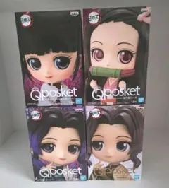 鬼滅の刃☆Qposket フィギュア セット