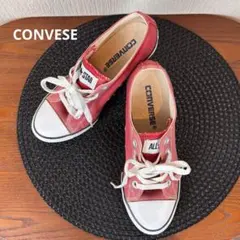 ★CONVERSE ALL STAR★23cm★赤ハイヒールスニーカー★訳あり★