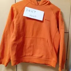 Columbia オレンジ フード付きパーカー