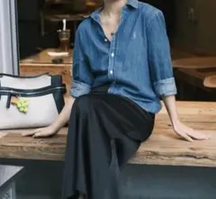 新品POLO ラルフローレン ヴィンテージ加工 デニムシャツ