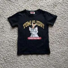 トムとジェリー キッズ Tシャツ ブラック 120cmのサムネイル
