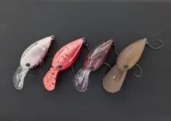 ディスプラウト チャタクラDR G2 BR 4個 エリアトラウト クランク