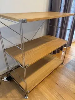 無印良品　木製3段 ラック