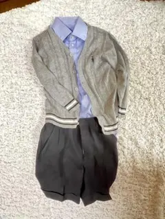 【キッズ120サイズ】卒業式、入学式、結婚式に使える！カジュアルフォーマルセット