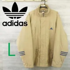 90S adidas アディダス＜コットン混 中綿 ジャケット＞M1682m
