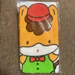 【新品】ぐんまちゃん　フェイスタオル　つる舞う形の群馬県