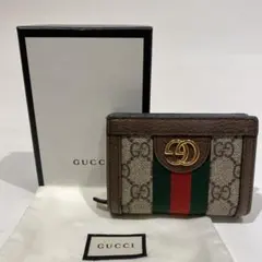 L00046　グッチ オフィディア　2つ折り財布　コンパクト