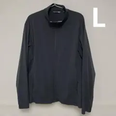 UNIQLO ウルトラストレッチ アクティブ ジャケット 黒 L フェデラー