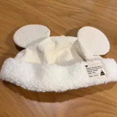東京ディズニーリゾート ミッキー 耳付き バケットハット ホワイト