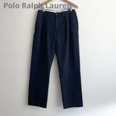 美品　Polo Ralph Lauren ポロラルフローレン　プリーツチノパン