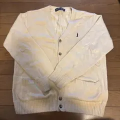 クリーム色 EASTBOYカーディガン