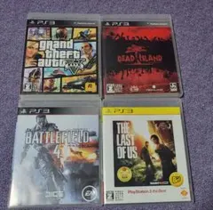 PS3 ソフト 4本セット GTA5 他