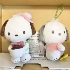 ポチャッコ　マスコット　ぬぐるみチャーム　セット