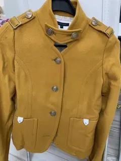 ［大幅値下げ中] Tommy HILFIGER マスタードミリタリージャケット