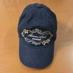 ANNA SUI mini キャップ 54-56cm デニムのサムネイル
