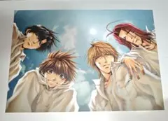 最遊記】複製原画集/峰倉かずや☆三蔵悟空悟浄八戒☆イラストシート34