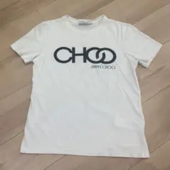 JIMMY CHOO ロゴプリント 半袖Tシャツ ホワイト - メルカリ