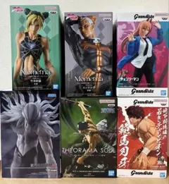 フィギュア まとめ売り 6体 呪術廻戦 チェンソーマン ワンピース ジョジョ 他 フィギュア まとめ売り 6体 呪術廻戦 チェンソーマン ワンピース