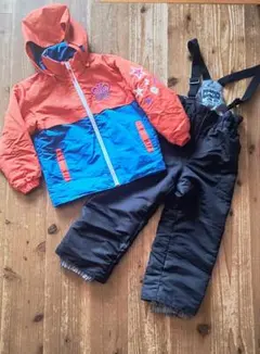 プラレール 子ども用スキーウェアセット（ジャケット＆パンツ）120cm