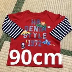 ミキハウス　長袖Tシャツ　ロンT　90cm