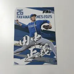 北海道日本ハムファイターズ 田中正義 FAV限定トレカ