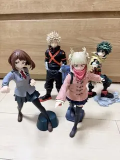 僕のヒーローアカデミア プライズフィギュア4体セット 爆豪勝己 緑谷出久他