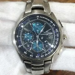 SEIKO WIRED 7T92-0DH0 2004年製 クロノグラフ ブルー - メルカリ