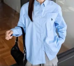 U.S. POLO ASSN ブルーシャツのサムネイル