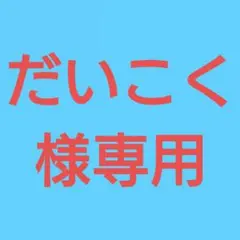 ★(だいこく様専用！)おまとめ購入5点！