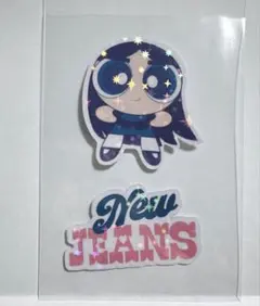 NewJeanニュージーンズ パワーパフガールズ ミンジ ホログラムステッカー