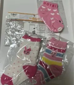 未使用　ミキハウス　ベビー靴下 11-13cm 3足セット