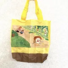 未使用・ガシャポン　￼パンどろぼう　トートバック