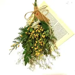 ゆかりん様ご予約分‼️ミモザゴールデントップ＆ユーカリスワッグ　ギフト　インテリア