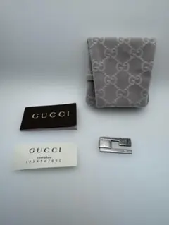 【美品・付属品完備】GUCCI グッチ ネックレス トップ Gロゴ SV925