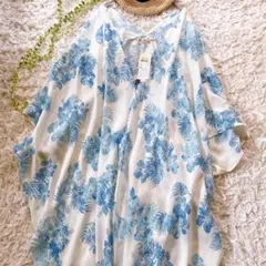 新品タグ付き♡カヒコ　チャイハネ　メアカヌUVカット　ロングカーディガンのサムネイル