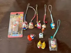 ハローキティ　ご当地ストラップ　根付け10点　当時物