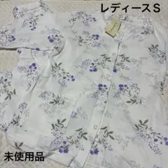 しまむら 花柄 パジャマ 7分袖 7分丈 レディースＳのサムネイル