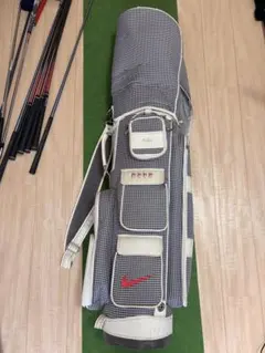 Nike チェック柄 キャディバッグとキャロウェイアイアンセット