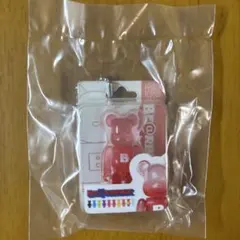 BE@RBRICK バンダイ ガチャポンVol.2 クリアレッド