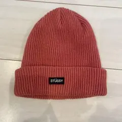 STÜSSY ピンクニット帽のサムネイル